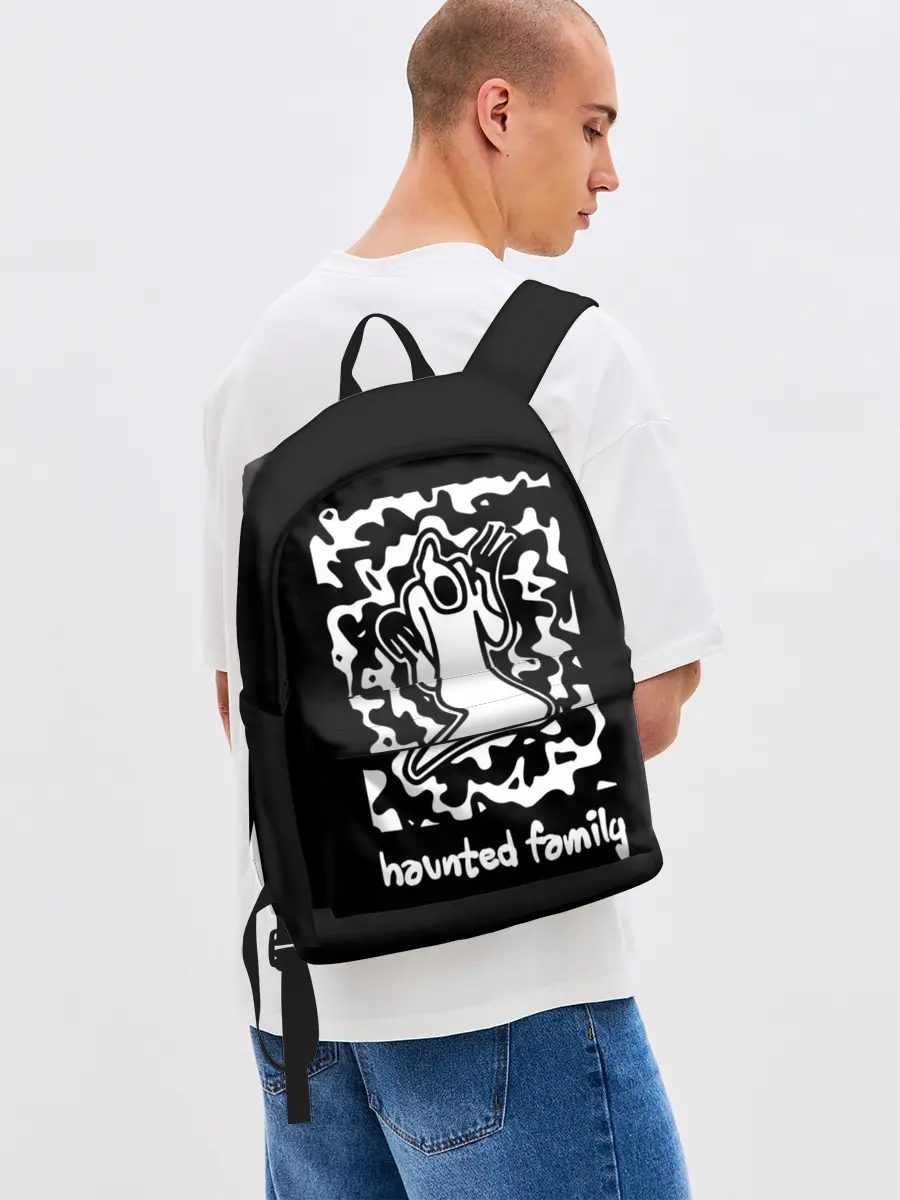 Рюкзак джинсовый / Haunted Family / Kizaru