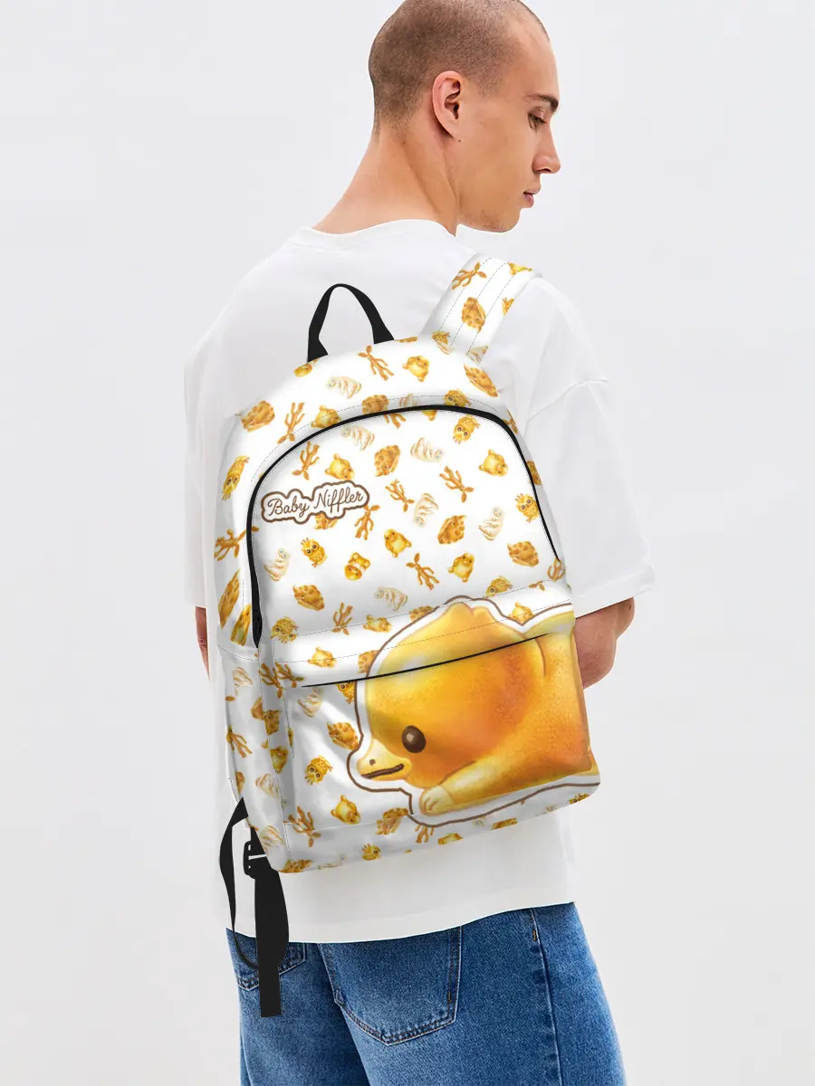 Рюкзак джинсовый / Baby Niffler Sticker