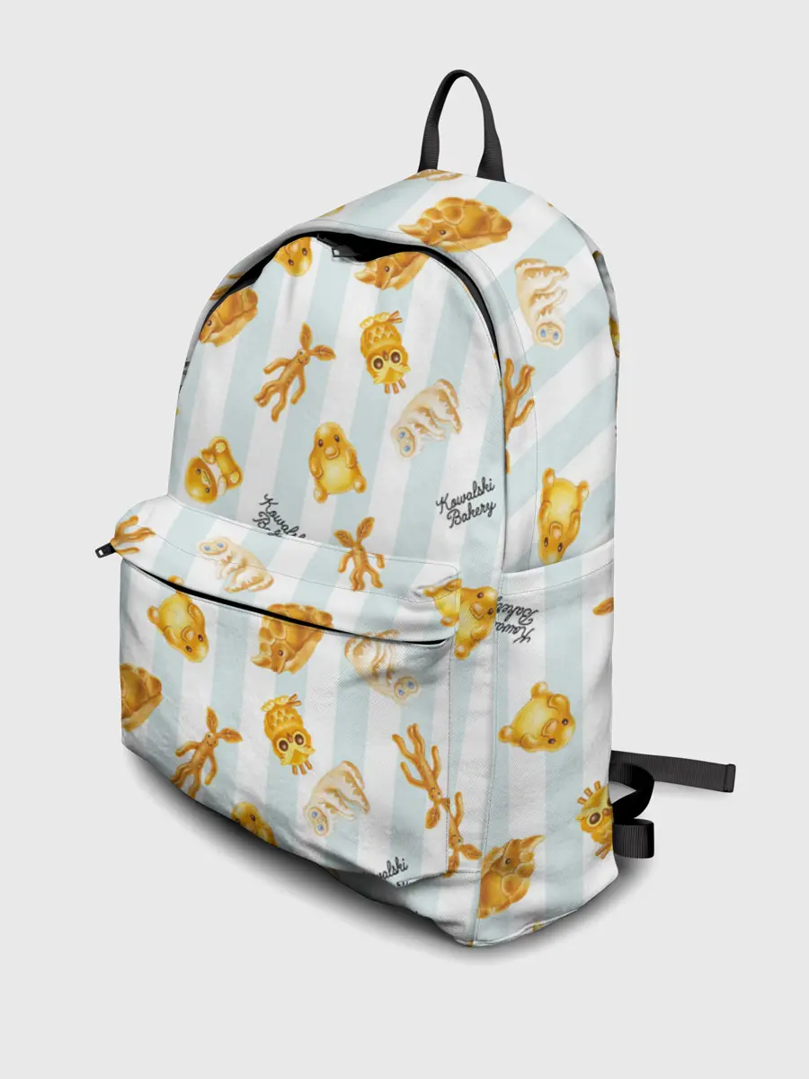 Рюкзак джинсовый / Baked Goods Pattern