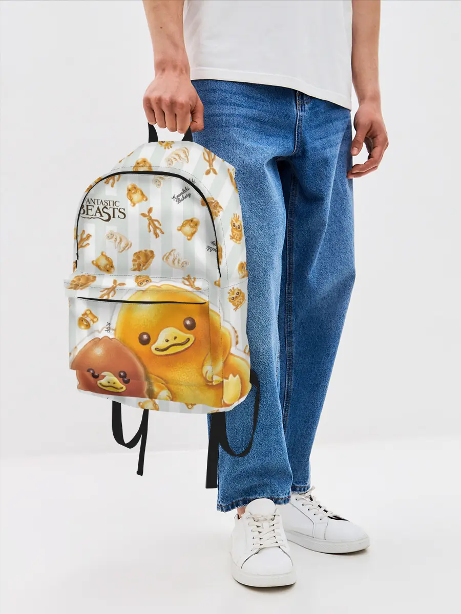 Рюкзак джинсовый / Fantastic Beasts Baby Nifflers
