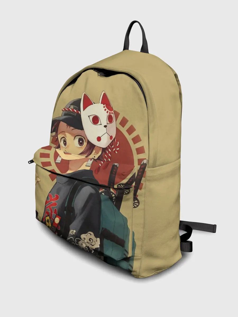 Рюкзак джинсовый / Tanjiro Kamado