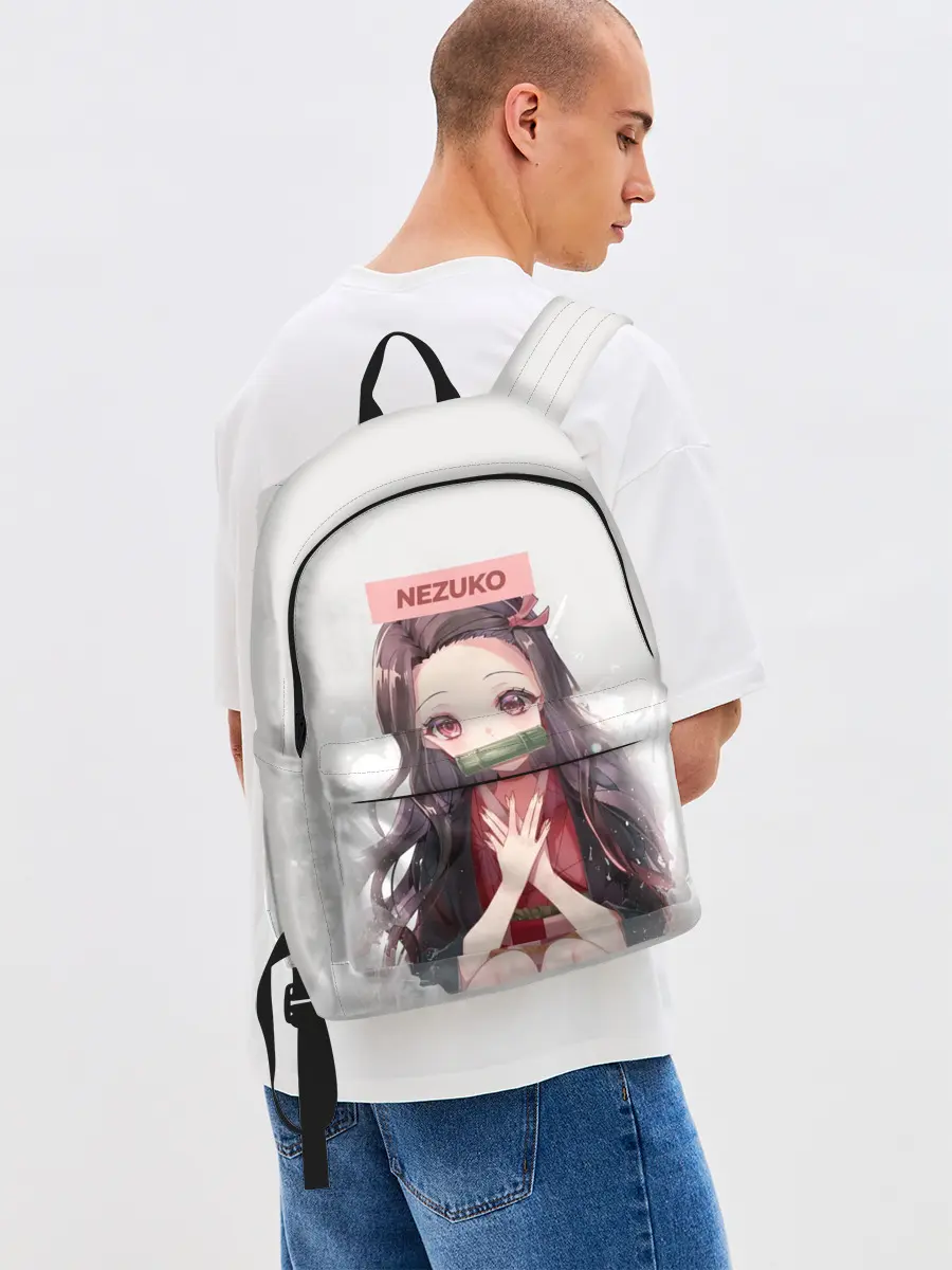 Рюкзак джинсовый / Незуко Руки на груди