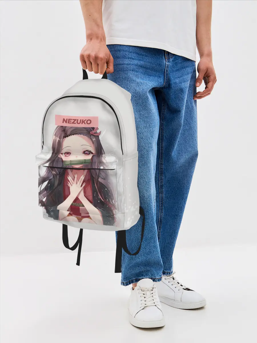 Рюкзак джинсовый / Незуко Руки на груди