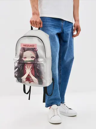 Рюкзак джинсовый / Незуко Руки на груди