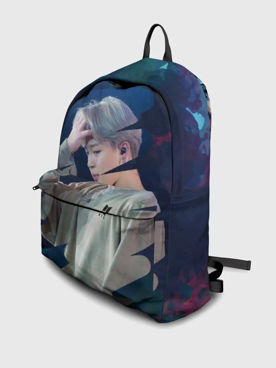 Рюкзак джинсовый / BTS. Jimin