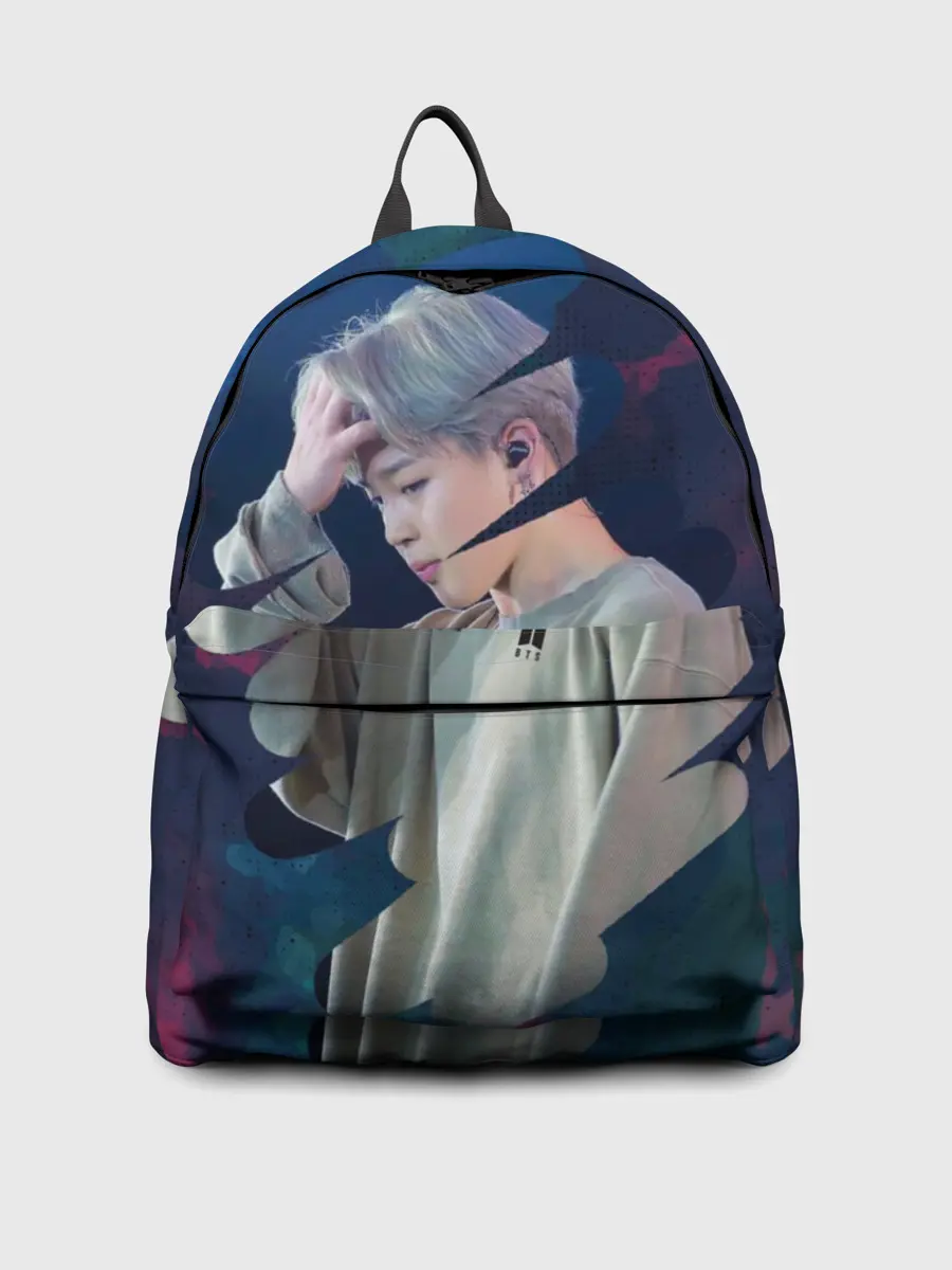 Рюкзак джинсовый / BTS. Jimin