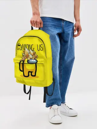 Рюкзак джинсовый / Among Us