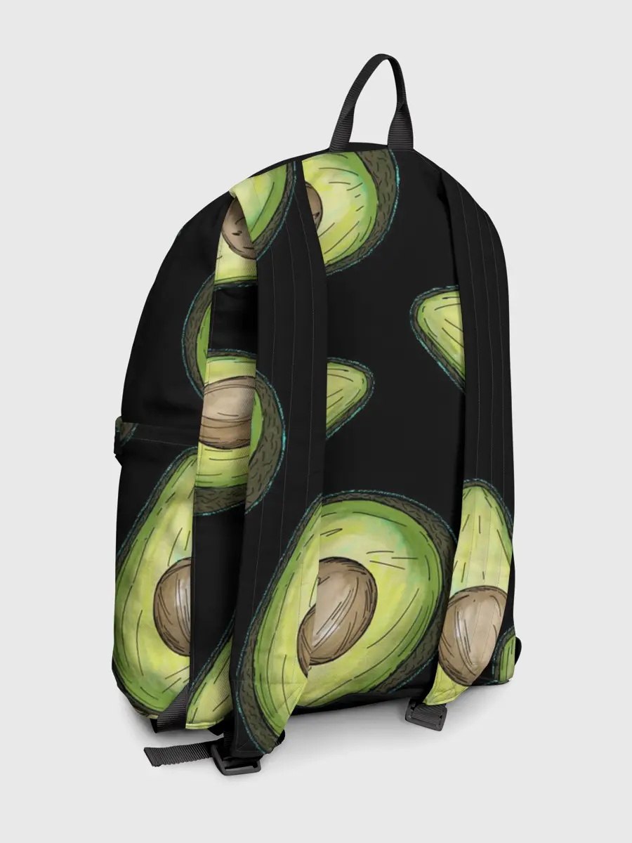 Рюкзак джинсовый / Авокадо