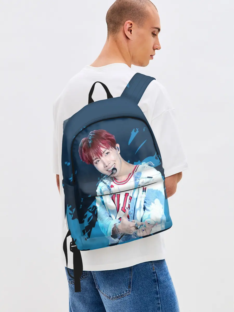 Рюкзак джинсовый / BTS