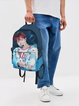 Рюкзак джинсовый / BTS
