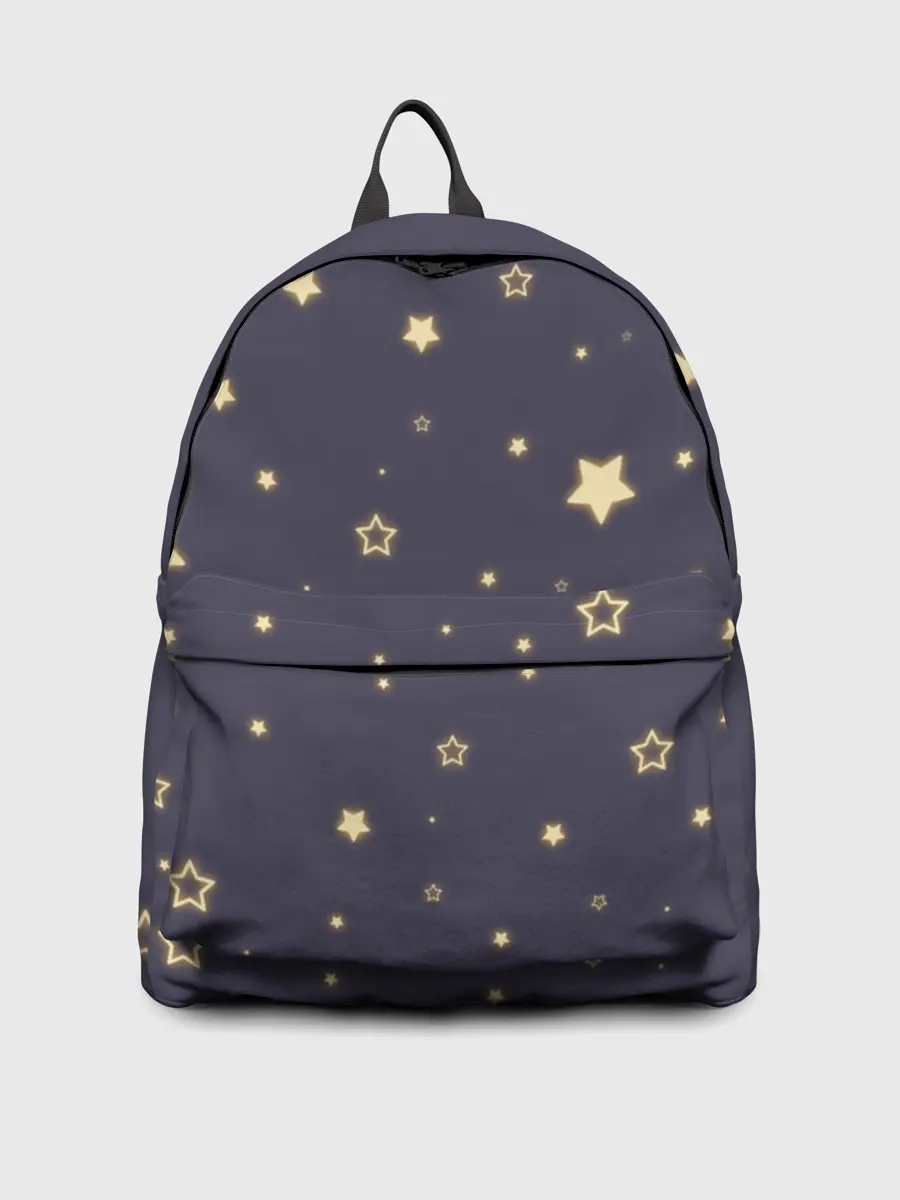 Рюкзак джинсовый / звезды