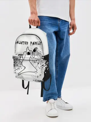 Рюкзак джинсовый / KIZARU: HAUNTED FAMILY.