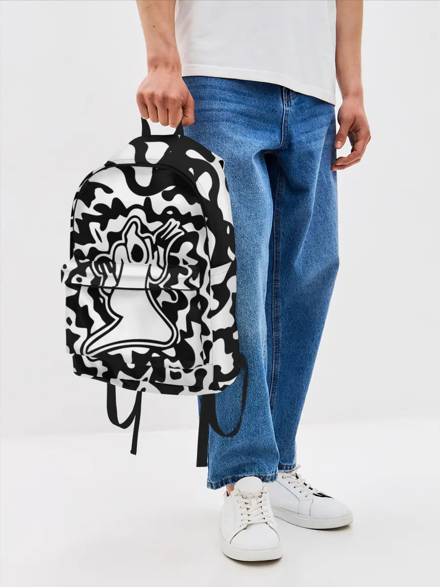 Рюкзак джинсовый / HAUNTED FAMILY