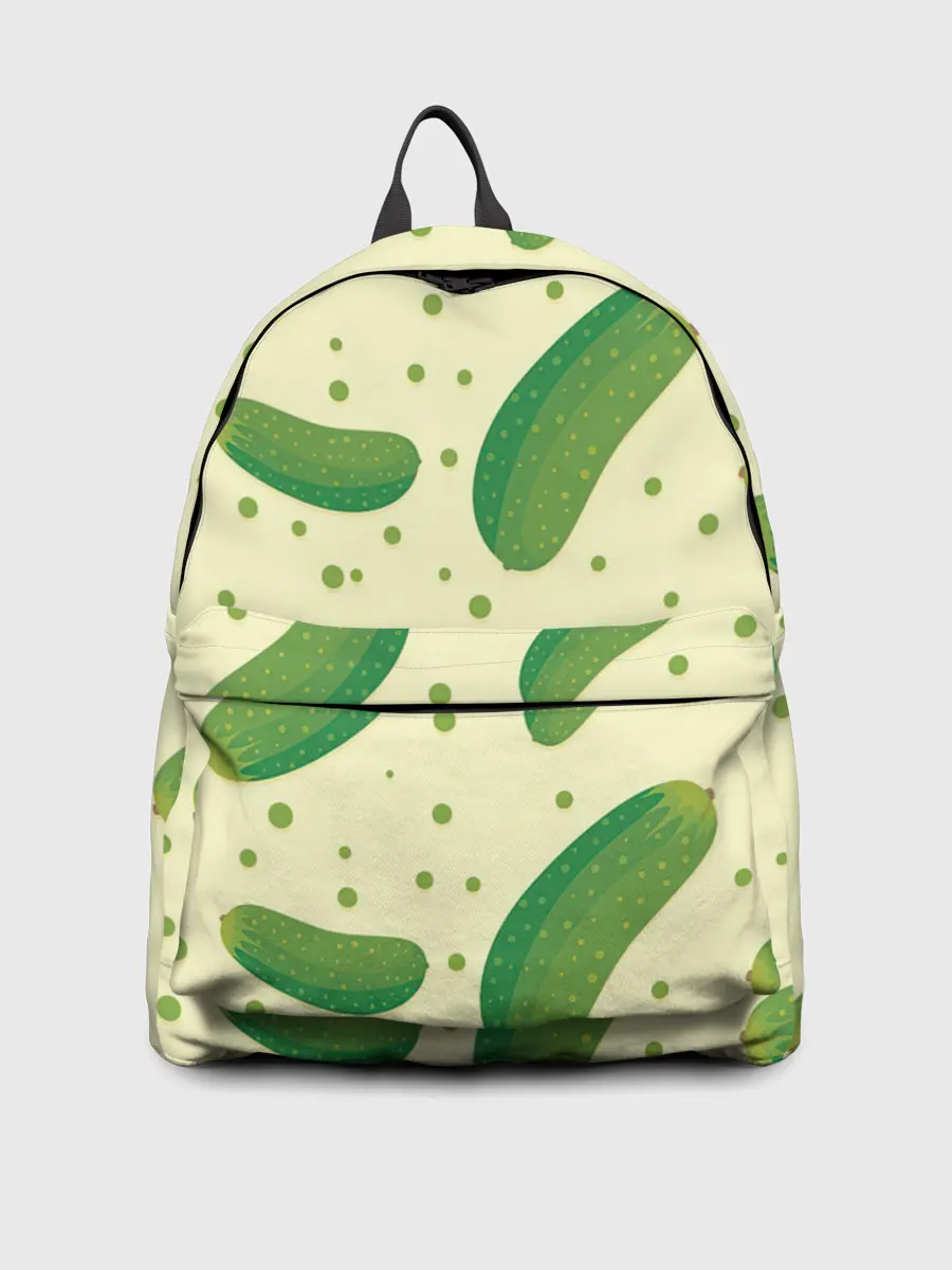 Рюкзак джинсовый / Огурчики