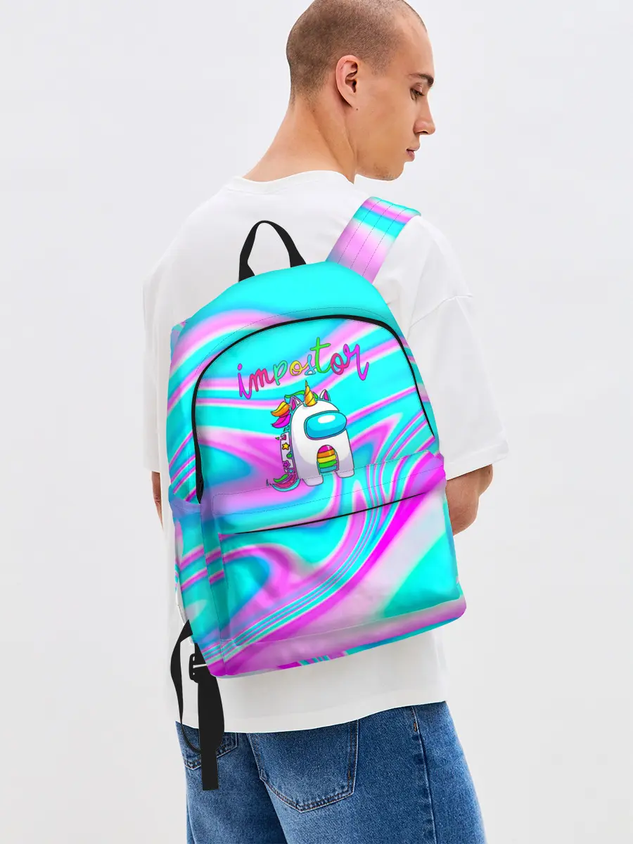 Рюкзак джинсовый / Impostor Unicorn