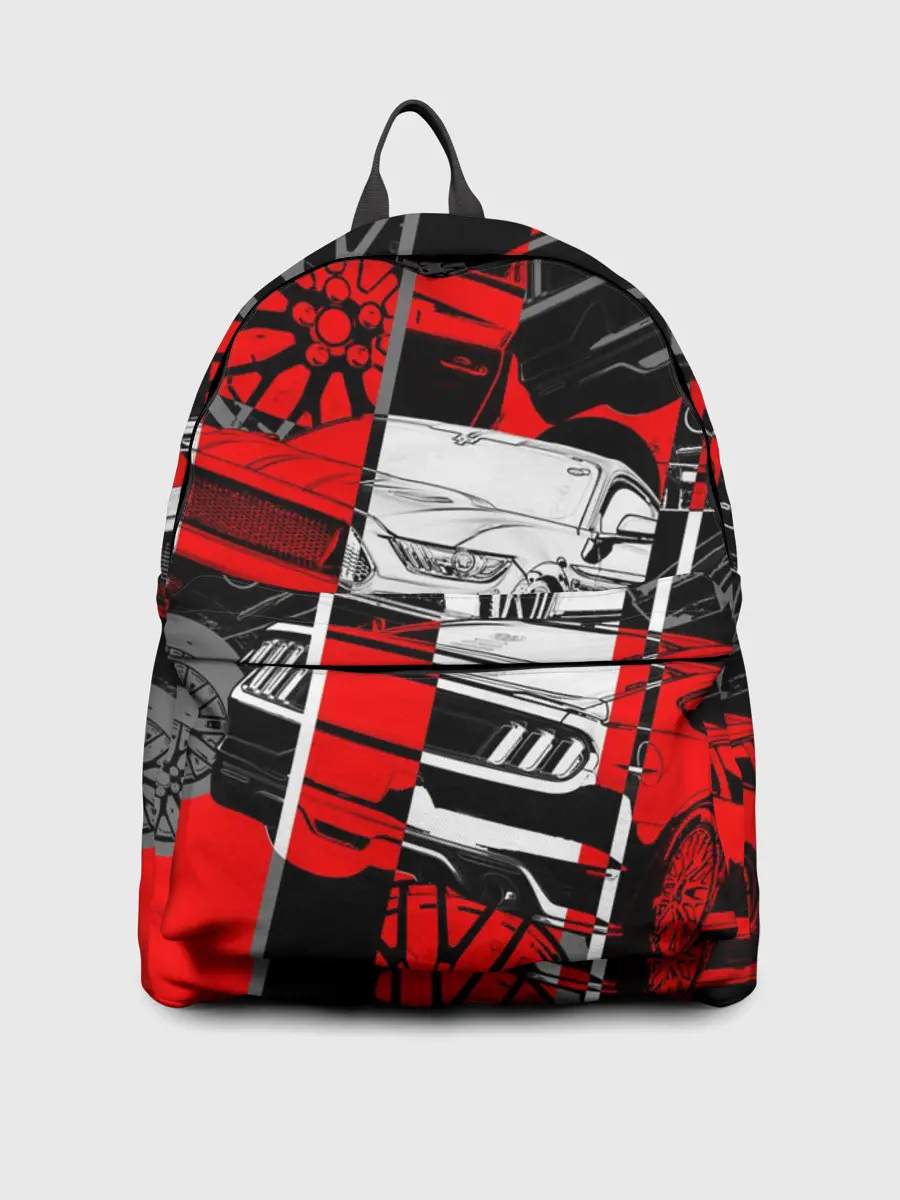 Рюкзак джинсовый / Автомобили