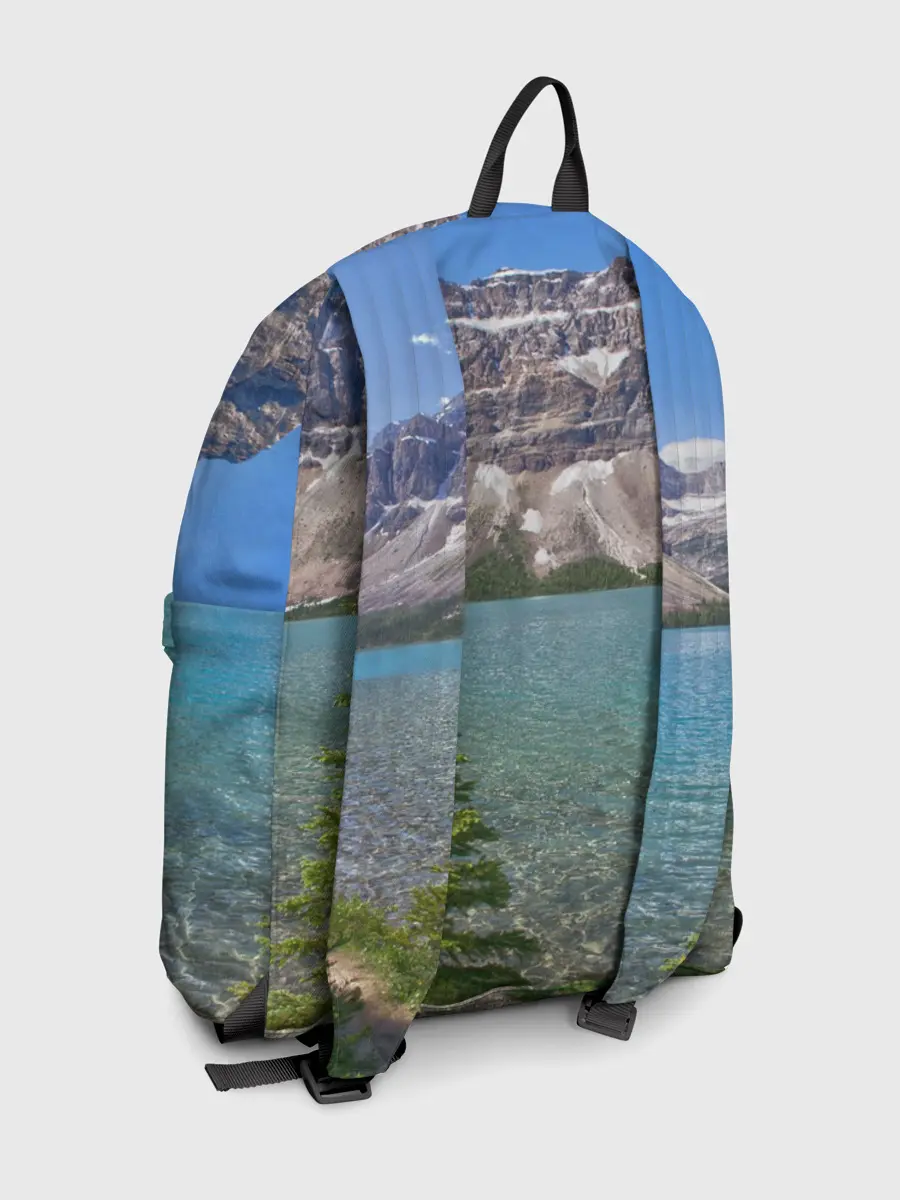 Рюкзак джинсовый / Горное озеро