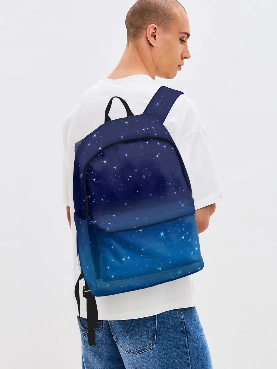 Рюкзак джинсовый / Звездное небо
