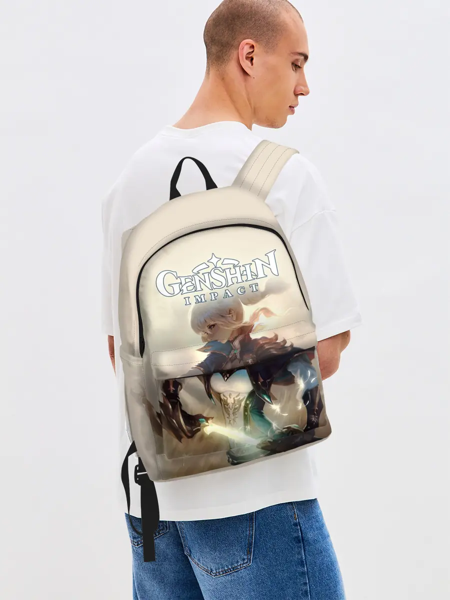 Рюкзак джинсовый / Genshin Impact