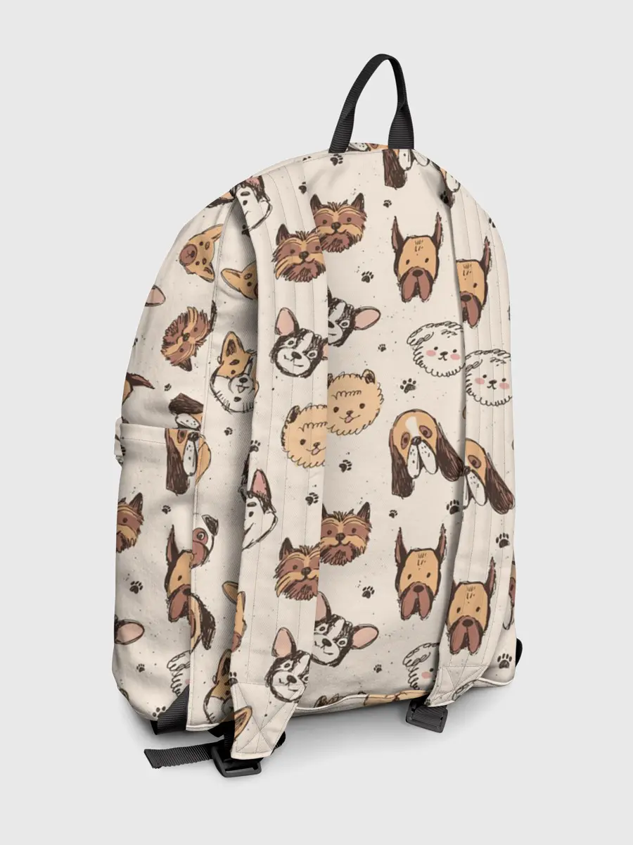 Рюкзак джинсовый / Хипстерские собачки