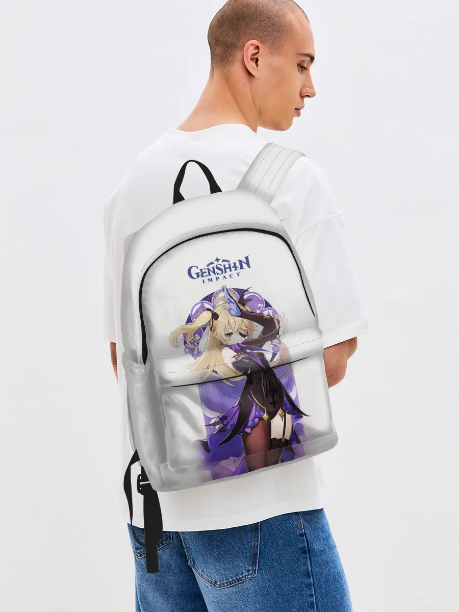 Рюкзак джинсовый / Genshin Impact