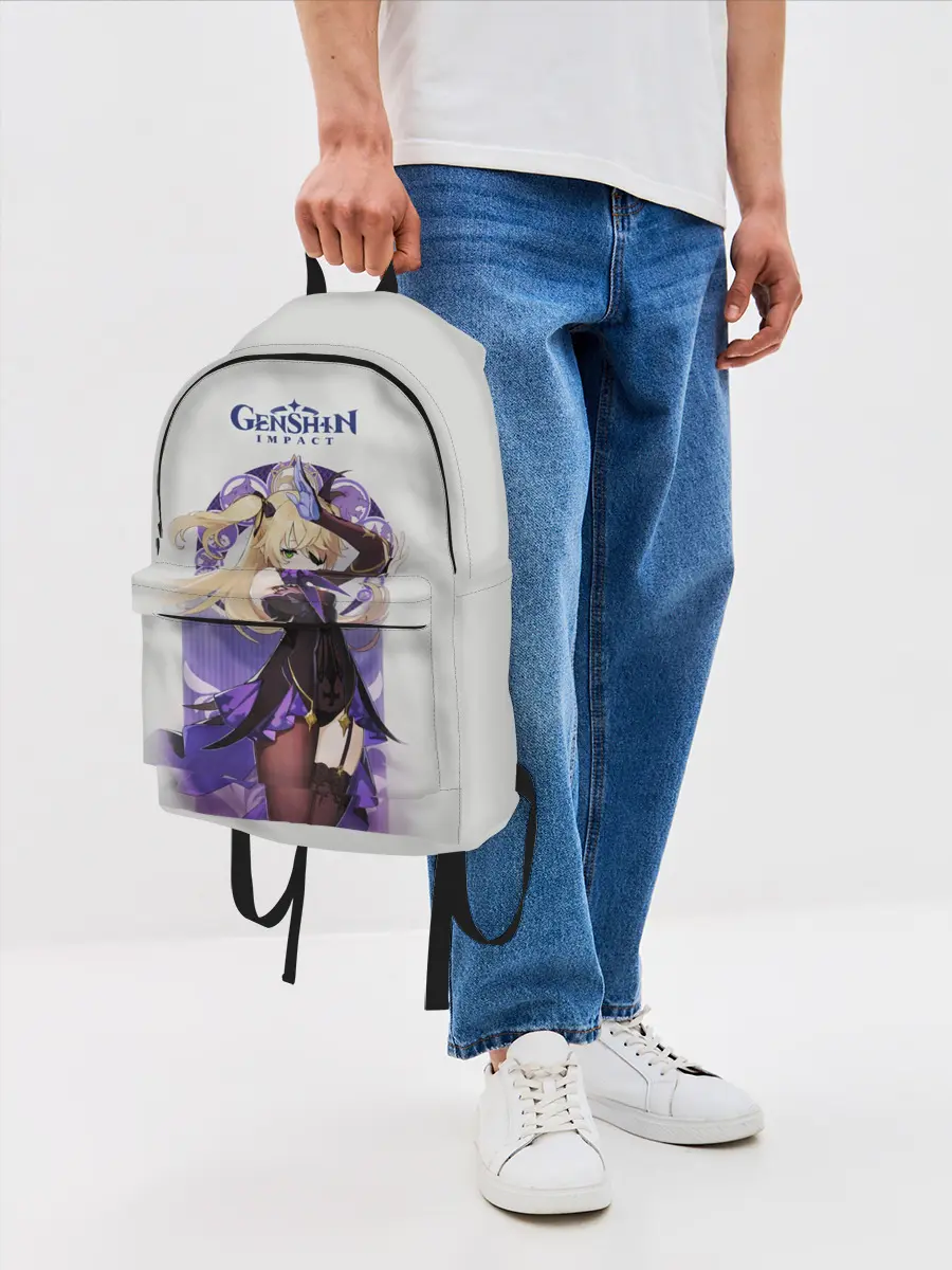 Рюкзак джинсовый / Genshin Impact