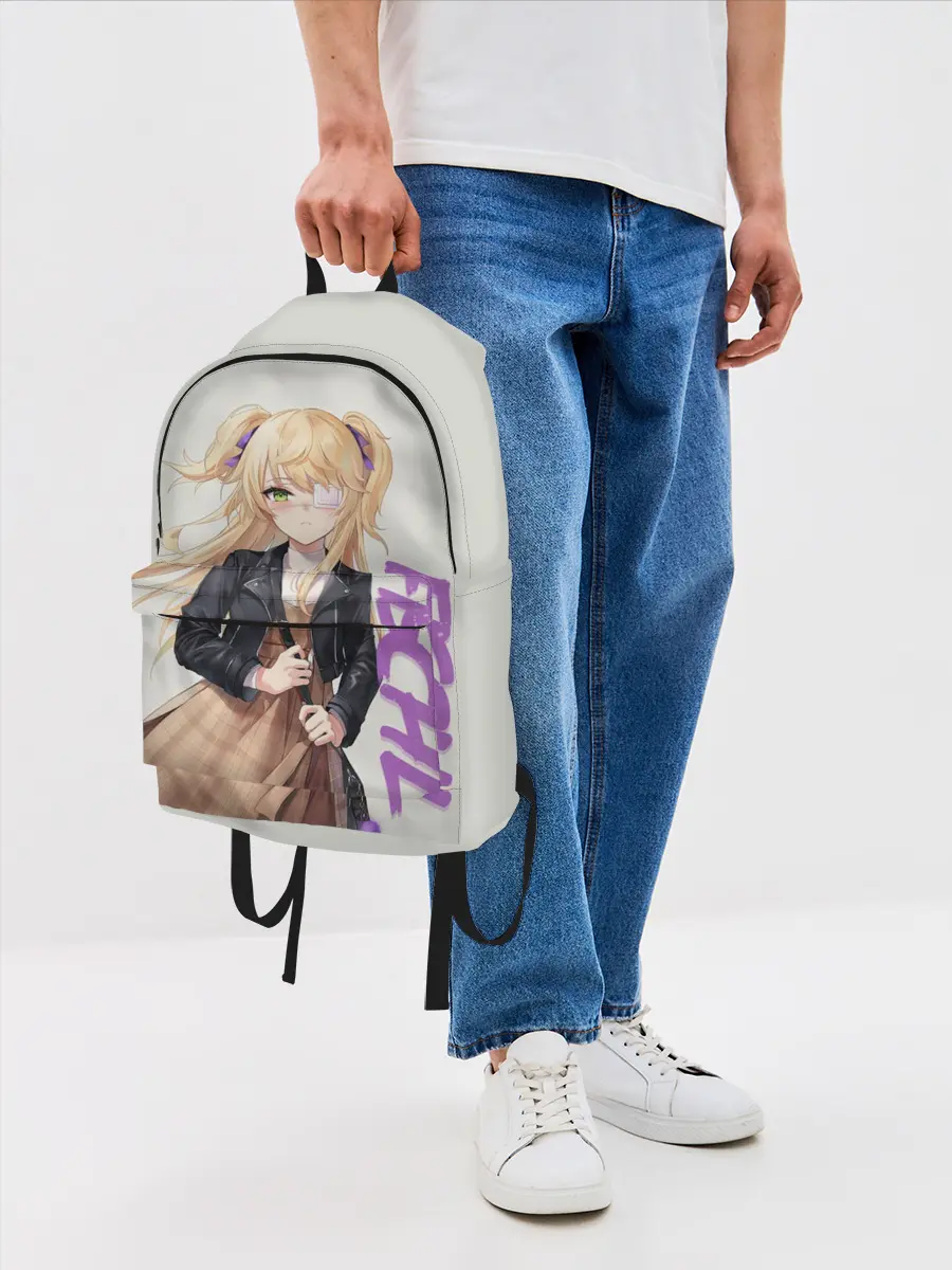 Рюкзак джинсовый / Fischl