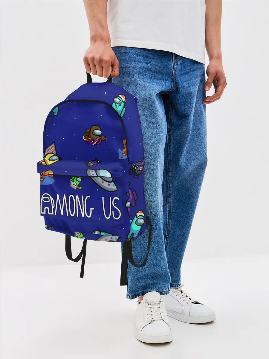 Рюкзак джинсовый / Among Us | Game