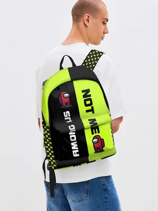 Рюкзак джинсовый / Among us