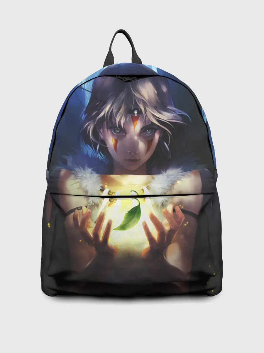 Рюкзак джинсовый / Принцесса Мононоке