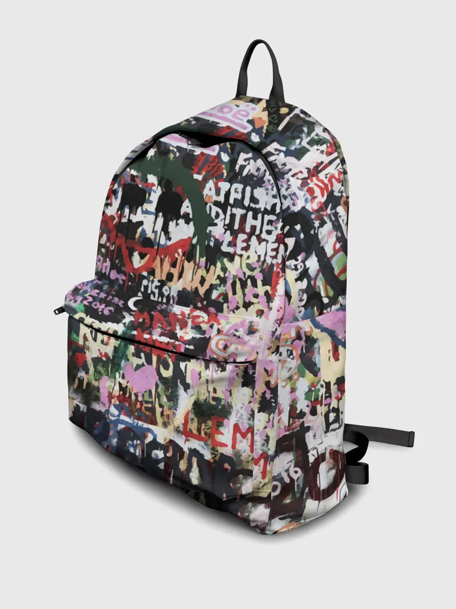 Рюкзак джинсовый / Street graffiti