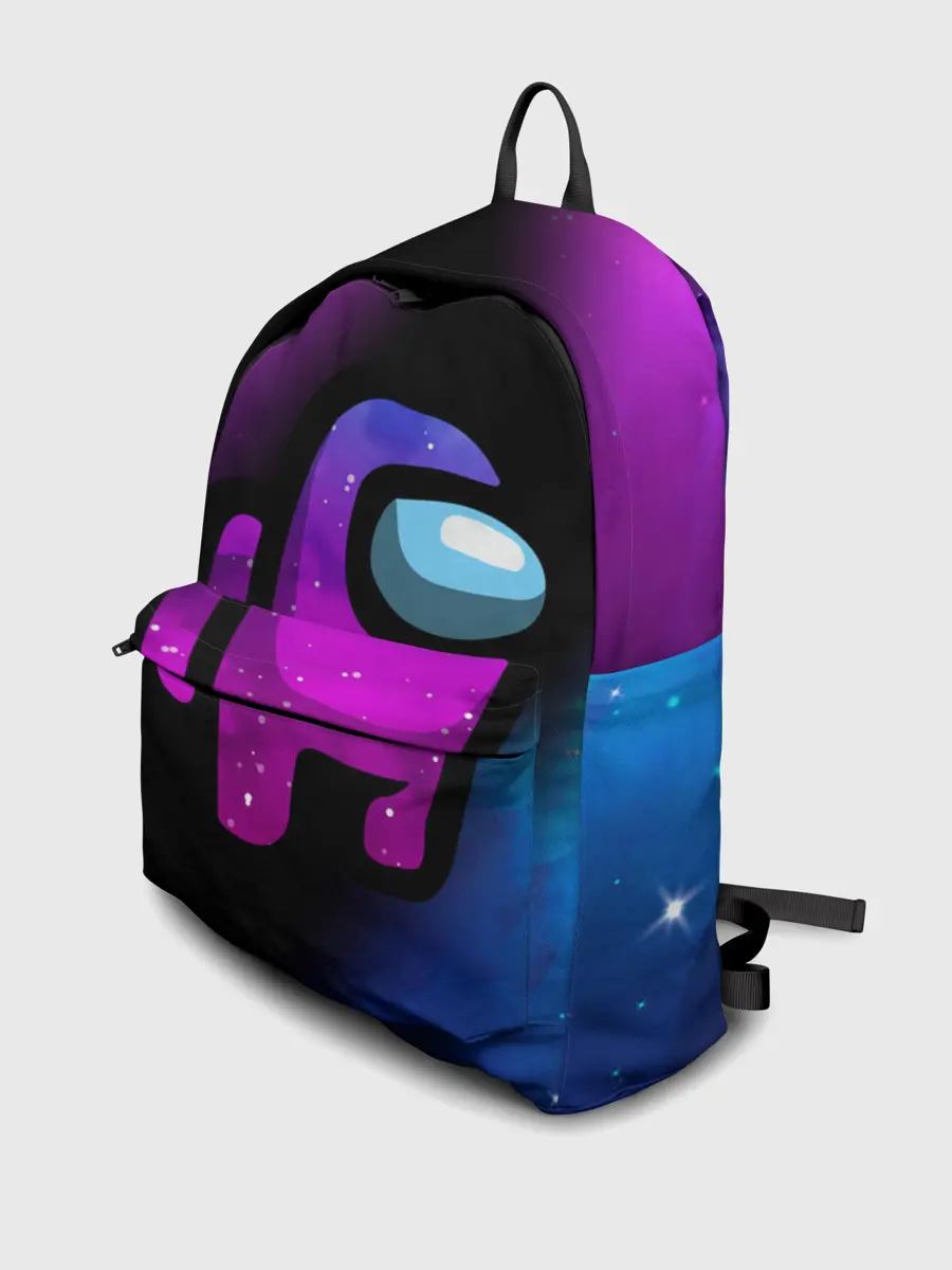 Рюкзак джинсовый / AMONG US - КОСМОС