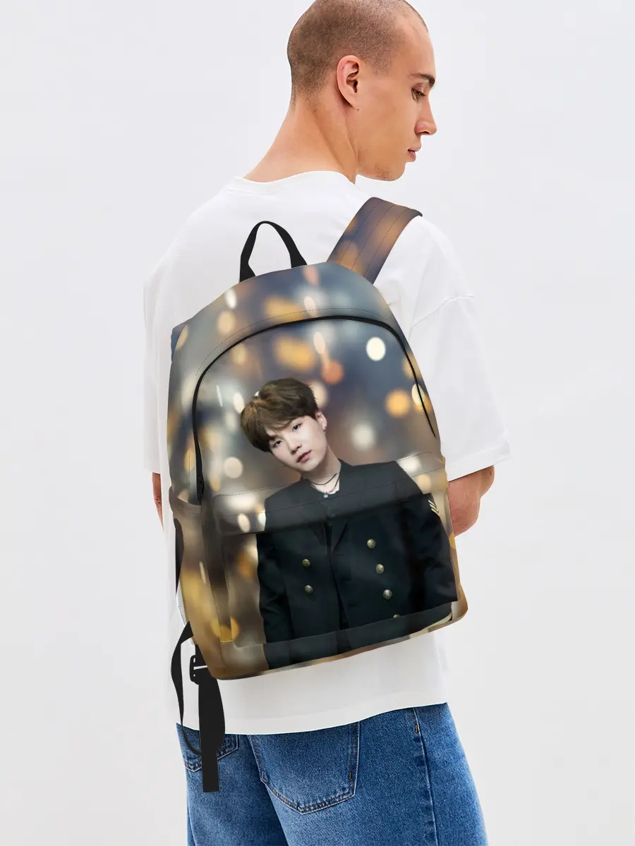 Рюкзак джинсовый / MIN YOONGI