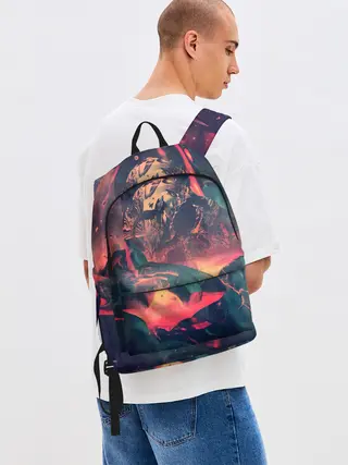 Рюкзак джинсовый / Будущее