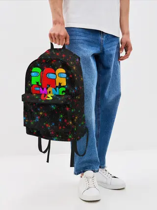 Рюкзак джинсовый / Among Us