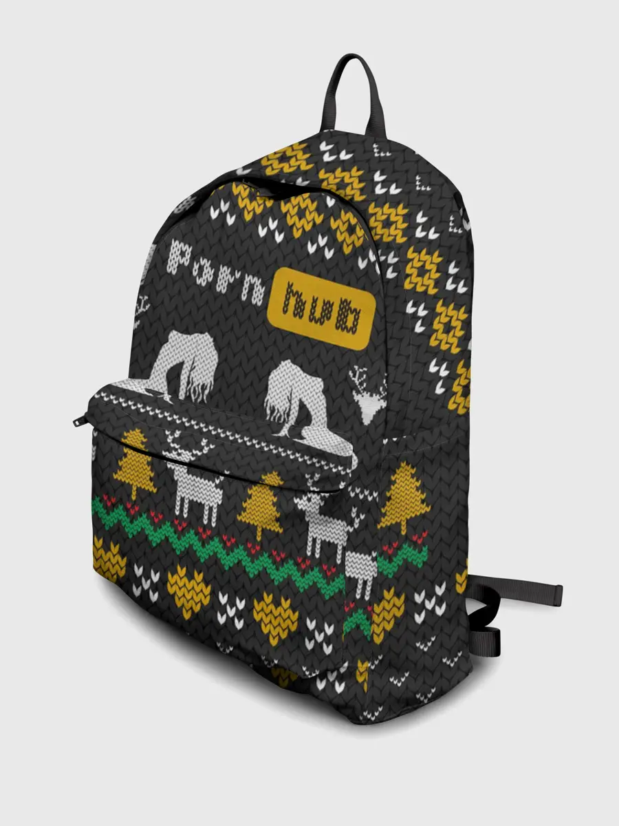 Рюкзак джинсовый / Pornhub свитер с оленями