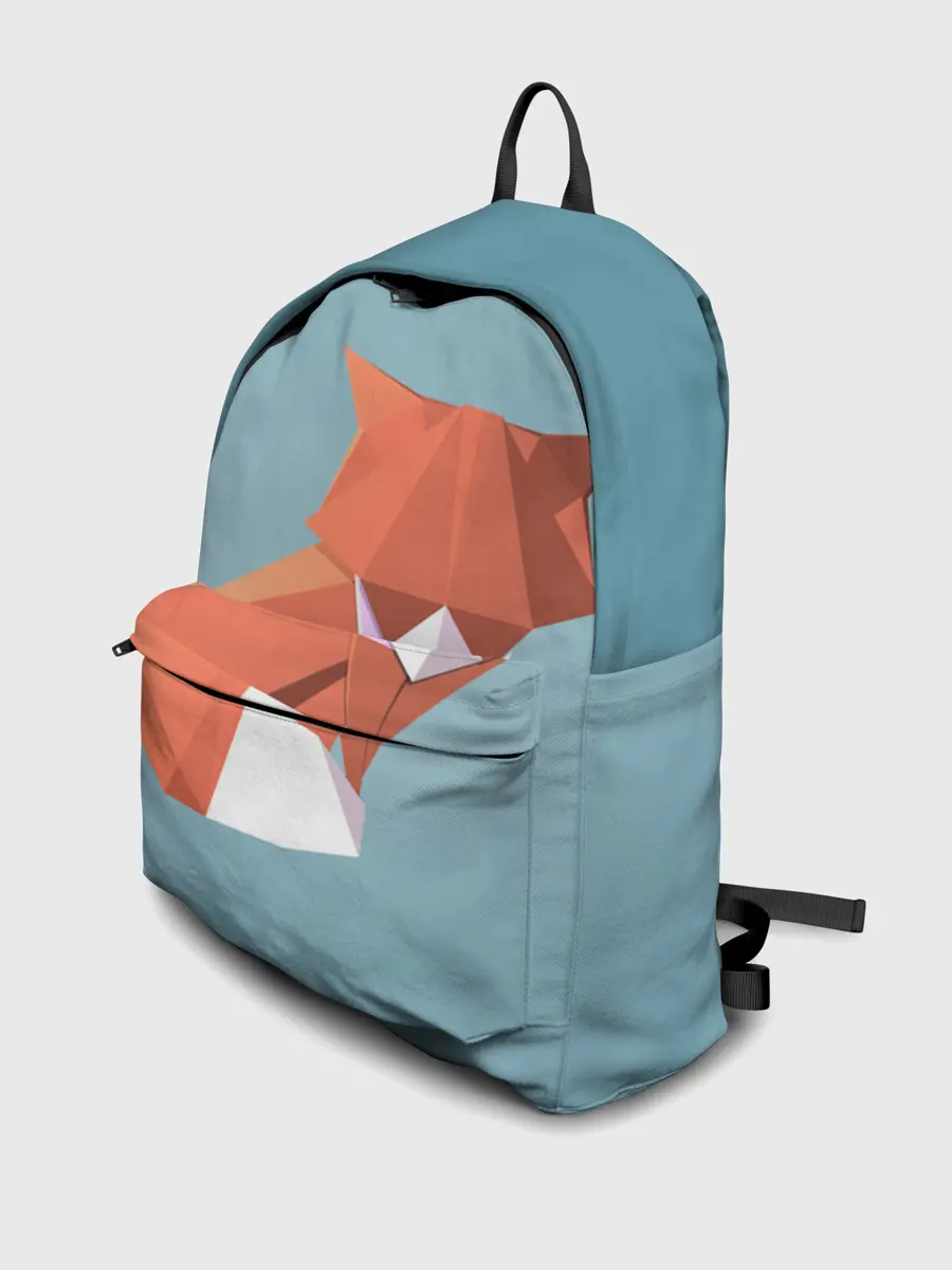 Рюкзак джинсовый / лиса