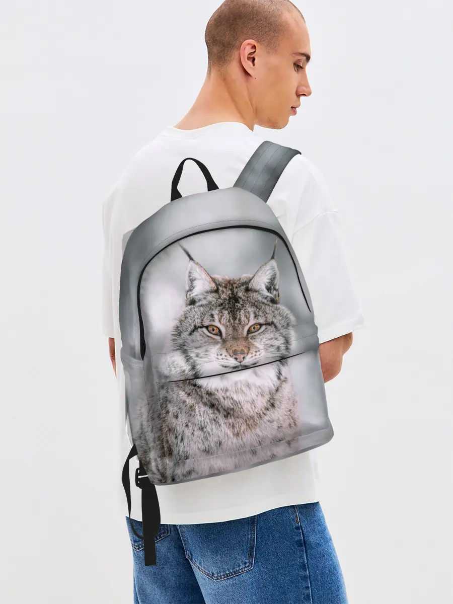 Рюкзак джинсовый / Рысь