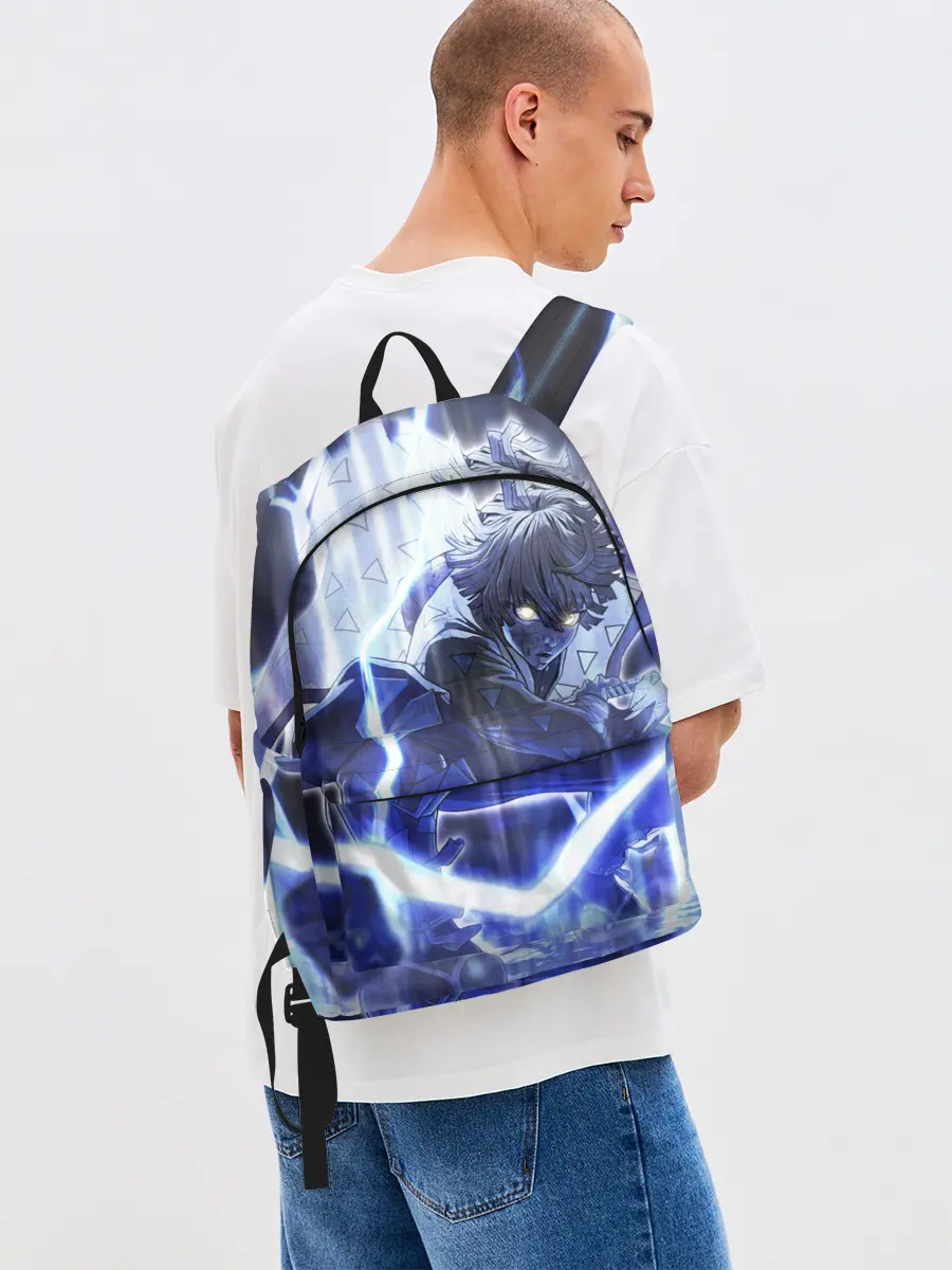 Рюкзак джинсовый / Клинок рассекающий демонов