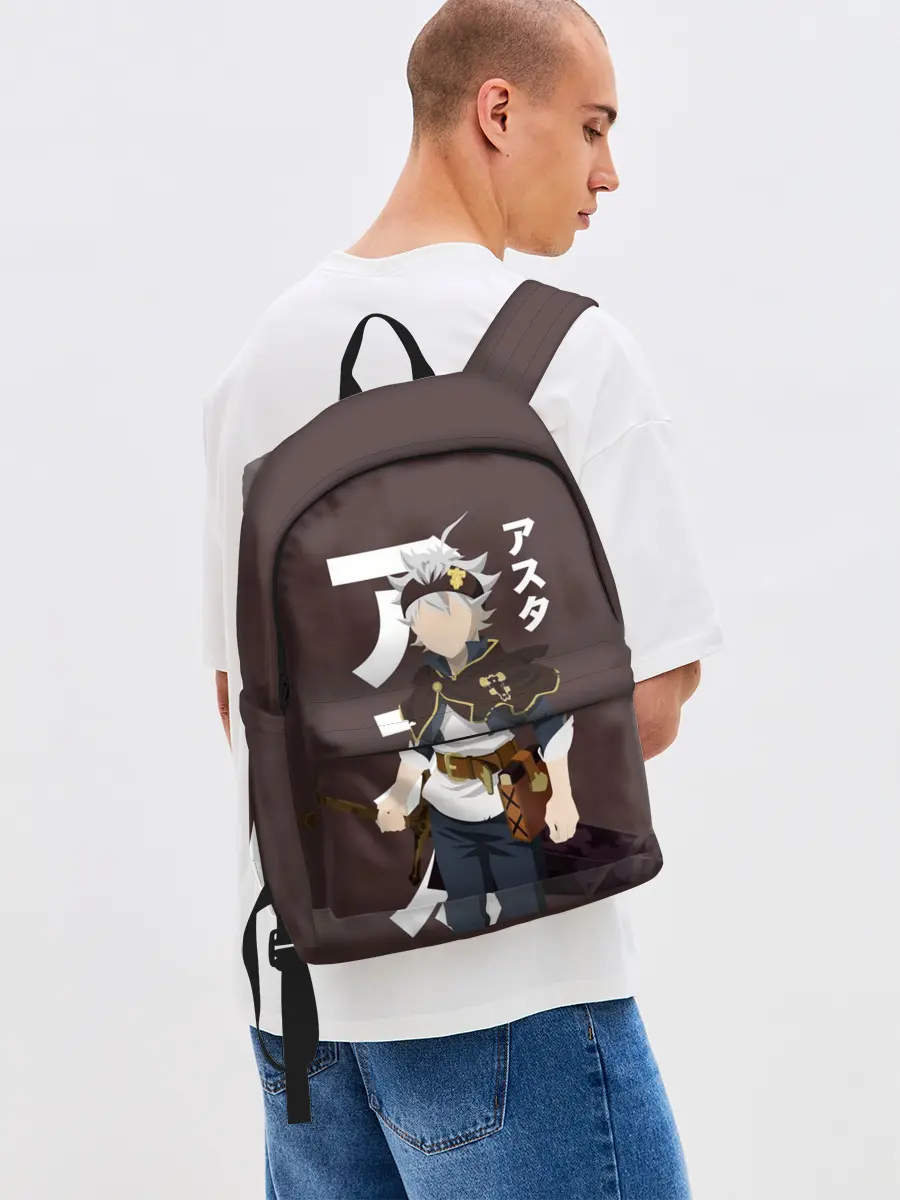 Рюкзак джинсовый / BLACK CLOVER. ASTA