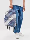 Рюкзак джинсовый / Шотландка | Scottish | Tartan