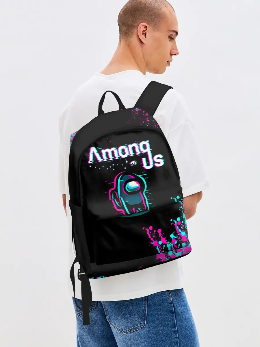 Рюкзак джинсовый / Among Us