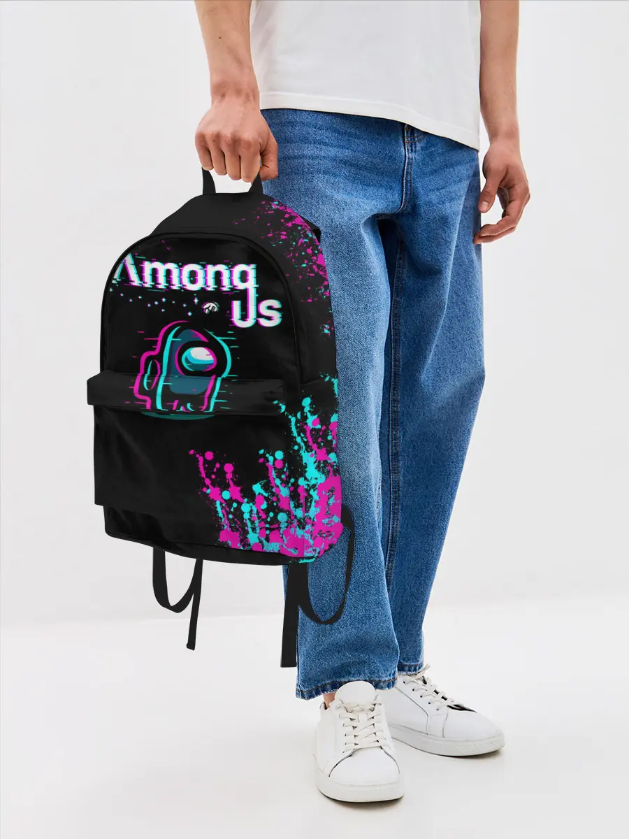 Рюкзак джинсовый / Among Us