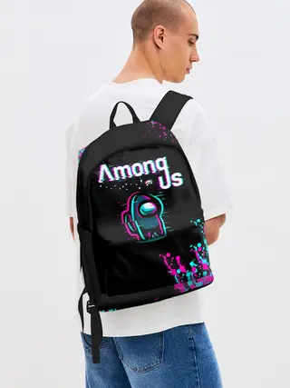 Рюкзак джинсовый / Among Us
