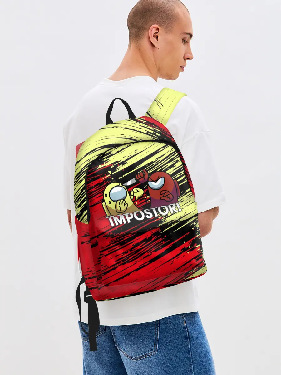 Рюкзак джинсовый / AMONG US