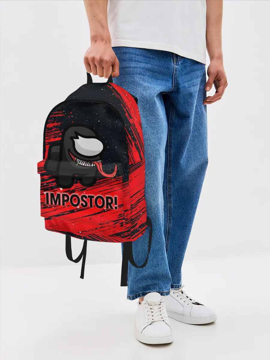 Рюкзак джинсовый / AMONG US