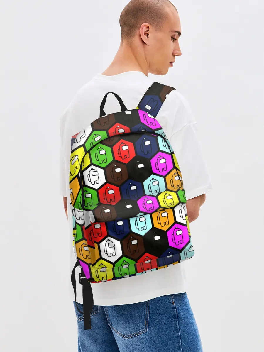 Рюкзак джинсовый / AMONG US