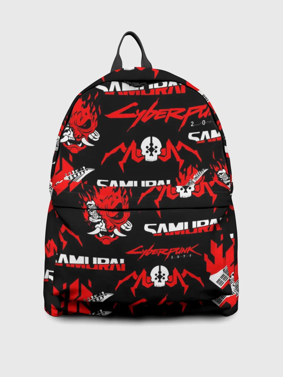 Рюкзак джинсовый / CYBERPUNK 2077 SAMURAI