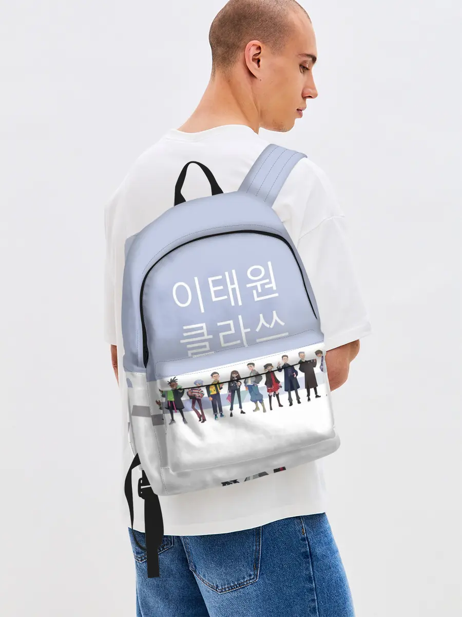 Рюкзак джинсовый / Итэвон класс