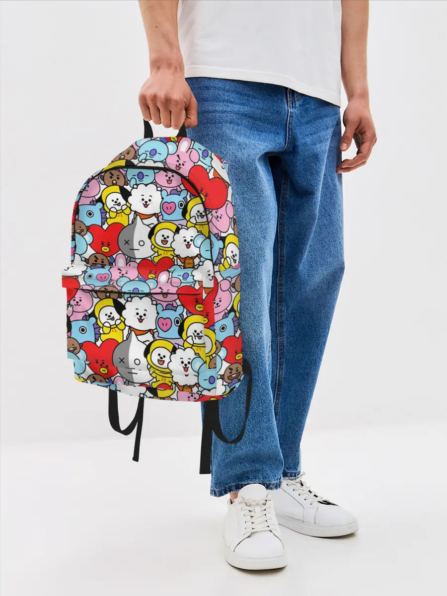 Рюкзак джинсовый / BT21 / BTS